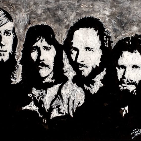 Art United | Art By Sarj | The Doors Band Members