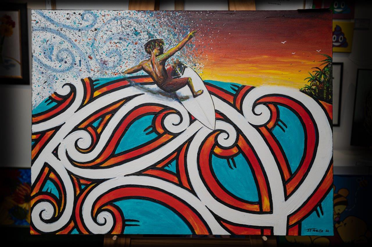 Jaejae Wickliffe, Rotorua Artist (1)