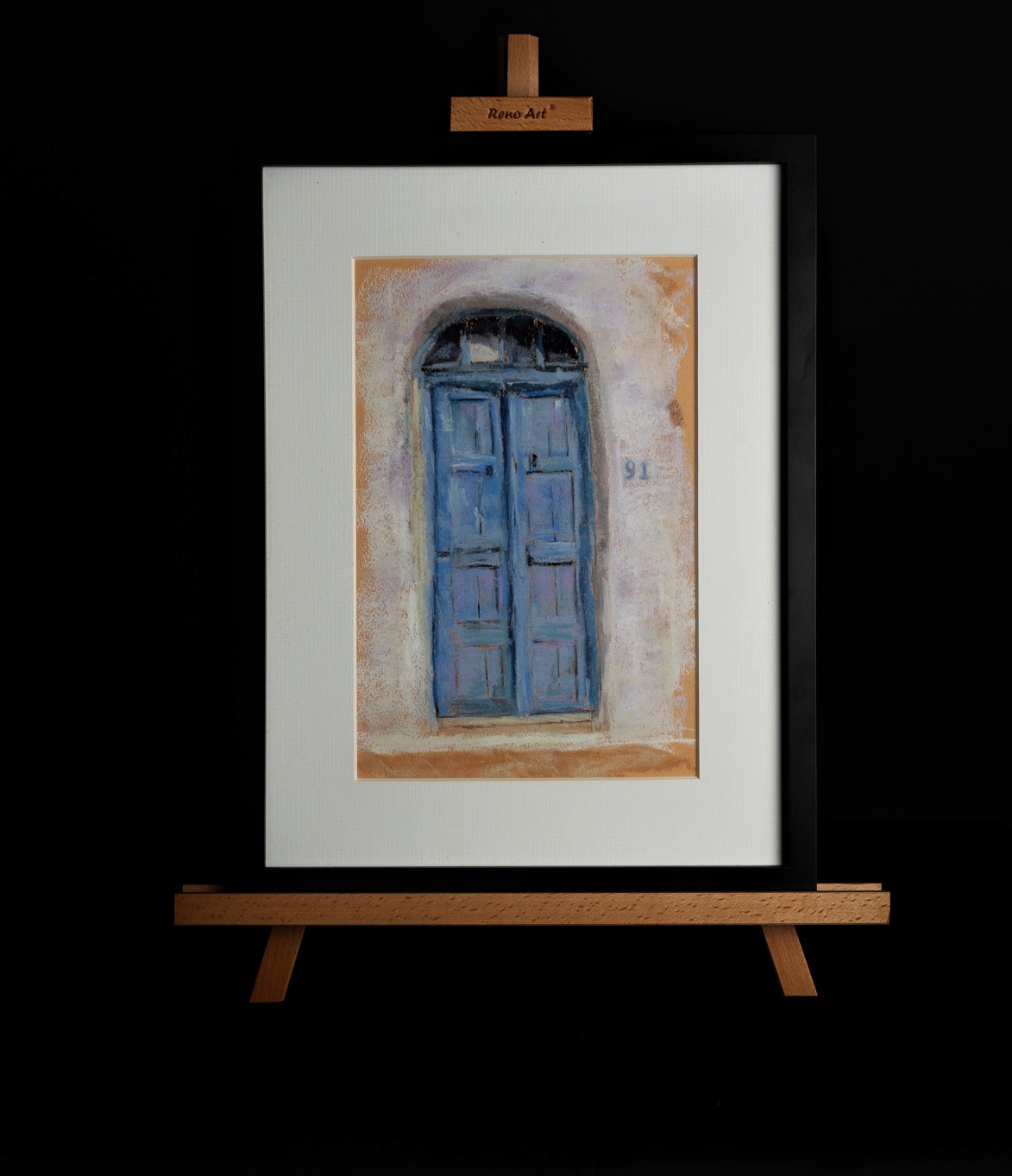 Judy Stevens Art United Pastel Artist Blue Door
