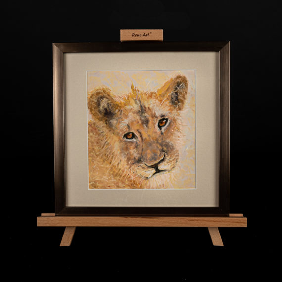 Judy Stevens Art United Pastel Artist Lion Cub